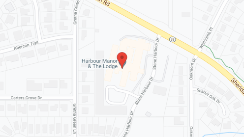Map of the neighborhood around The Lodge at Harbour Manor