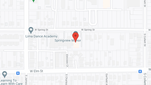 Map of the neighborhood around Springview Manor Nursing Home