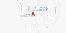 Overbrook Center in google map