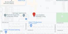 Levy Gardens Assisted Living in google map