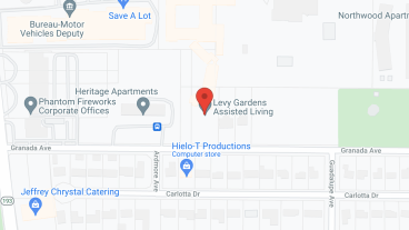 Levy Gardens Assisted Living in google map