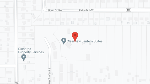 Map of the neighborhood around Clearview Lantern Suites | Keystone Senior