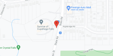 Sunrise of Cuyahoga Falls in google map