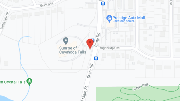 Sunrise of Cuyahoga Falls in google map