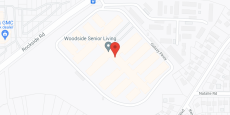 Woodside Senior Living in google map