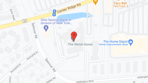 Map of the neighborhood around Welsh Home