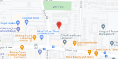 O'Neill Healthcare Lakewood in google map