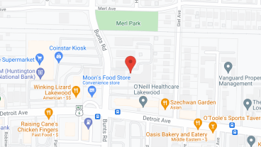 O'Neill Healthcare Lakewood in google map