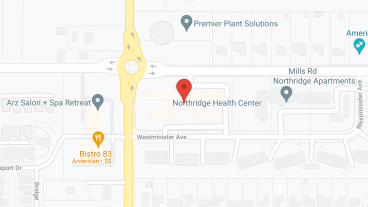 Northridge Health Center in google map