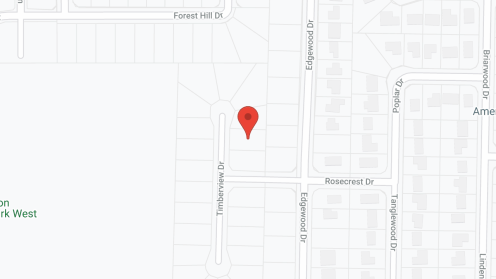Map of the neighborhood around Adult Care By Sandy II