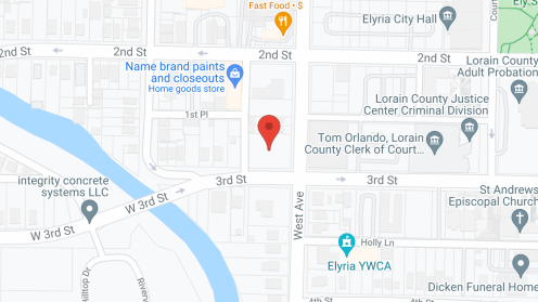 Map of the neighborhood around Palm Crest Nursing Homes