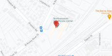 Northwestern Healthcare Center in google map