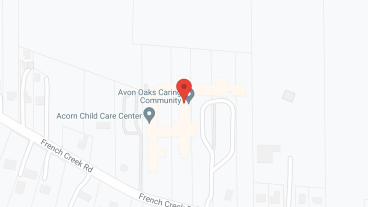Avon Oaks in google map