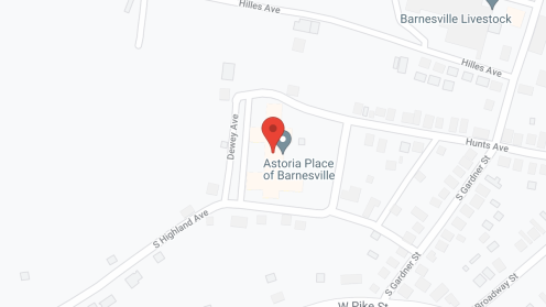 Map of the neighborhood around Barnesville Health Care Ctr