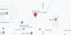 Continuing Healthcare of Toledo in google map