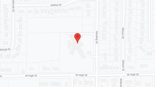 Map of the neighborhood around Brookview Healthcare Center