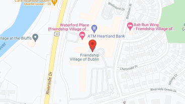 Friendship Village of Dublin, a CCRC in google map