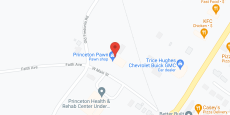 Princeton Health Care Manor in google map