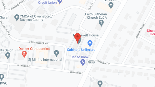 Map of the neighborhood around Roosevelt House
