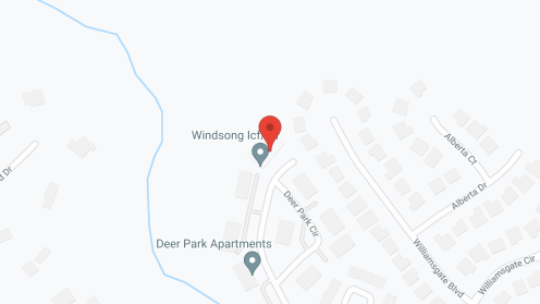 Map of the neighborhood around Windsong Icf/Mr