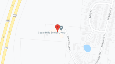 Cedar Hills Senior Living in google map
