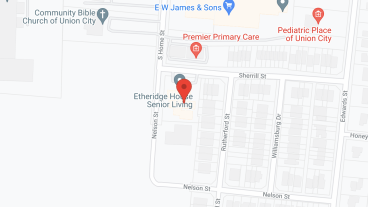 The Etheridge House and The Arbors at Etheridge in google map