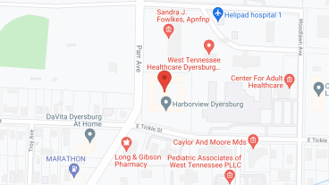 The Highlands of Dyersburg in google map