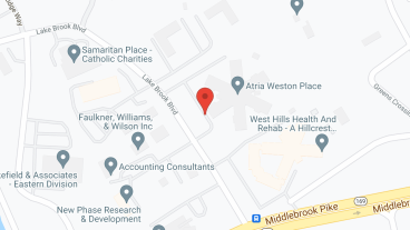 Atria Weston Place in google map
