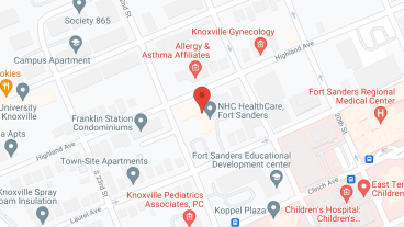 NHC Health Care Fort Sanders in google map