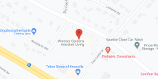 Windsor Ridge in google map