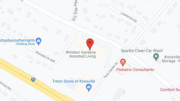 Windsor Ridge in google map