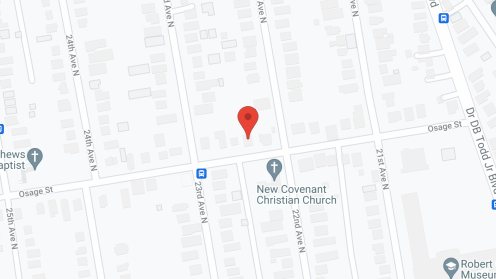 Map of the neighborhood around Turner's Residential Home-Aged