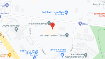 The Waters of Smyrna in google map