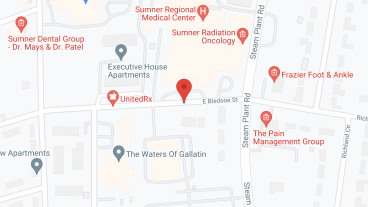 The Waters of Gallatin in google map