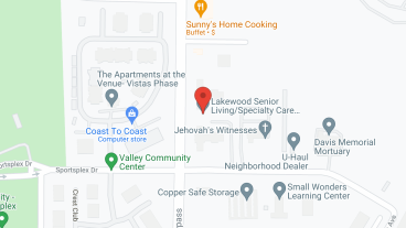 Lakewood Senior Living of Valley in google map