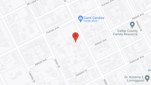 Map of the neighborhood around Dunn Nursing Home