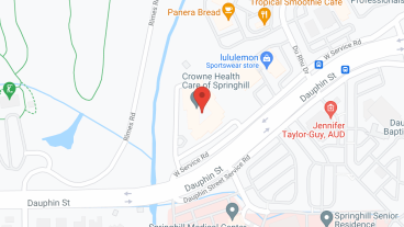 Crowne Place in google map