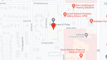 Golden LivingCenter - Foley in google map