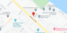 Riverside Senior Living in google map