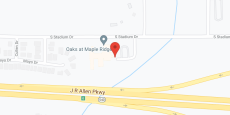 Oaks at Maple Ridge in google map