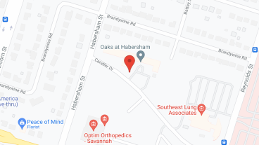 Oaks at Habersham in google map