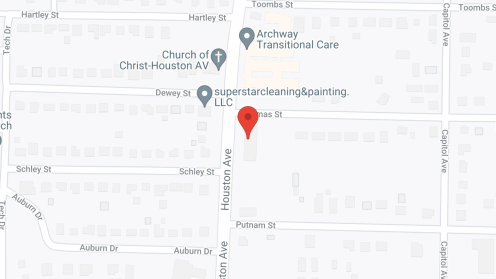 Map of the neighborhood around Macy Retirement Center