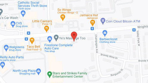 Map of the neighborhood around Touched by an Angel PCH