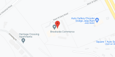 Brookside Commerce in google map