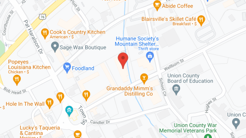 Map of the neighborhood around Sunrise Care Home