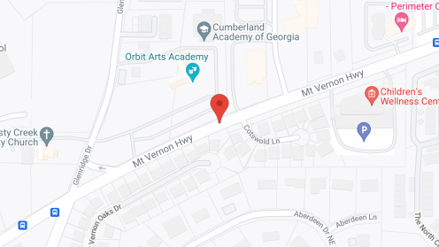 Map of the neighborhood around Vernon Springs Senior Living