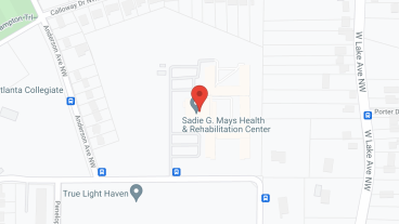 Sadie G Mays Health & Rehab in google map