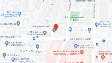 Maggie Russell Towers in google map