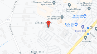 Cathedral Towers in google map