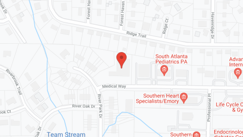 Map of the neighborhood around Fellowship Senior Living